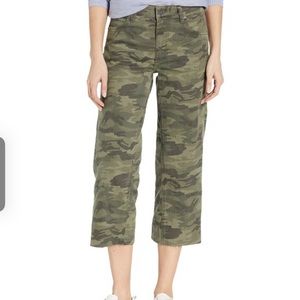 KUT FROM THE KLOTH Charlotte Crop Culotte in Camo